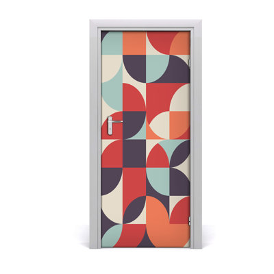 Abstract Door Decal