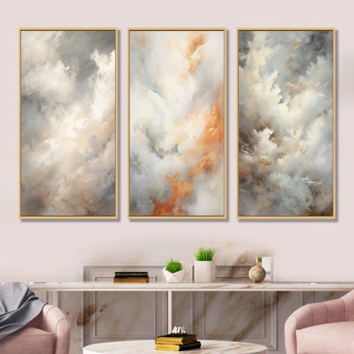 Mystic Grey Clouds Horizon