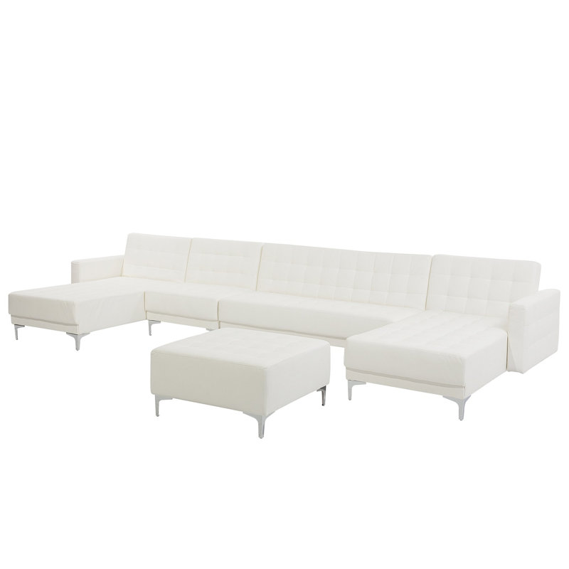 Dwayne 6 Piece Faux Leather Standard Living Room Set