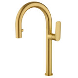 REMUS Kitchen Single Hole Pull Down Kitchen Faucet