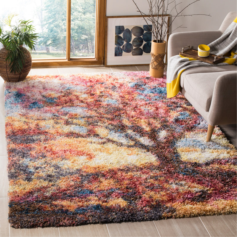 Tapis floral Delma Performance, Rectangle 5 pi 1 po x 7 pi 6 po