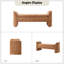 Banc rembourré Arlesia-1693293033