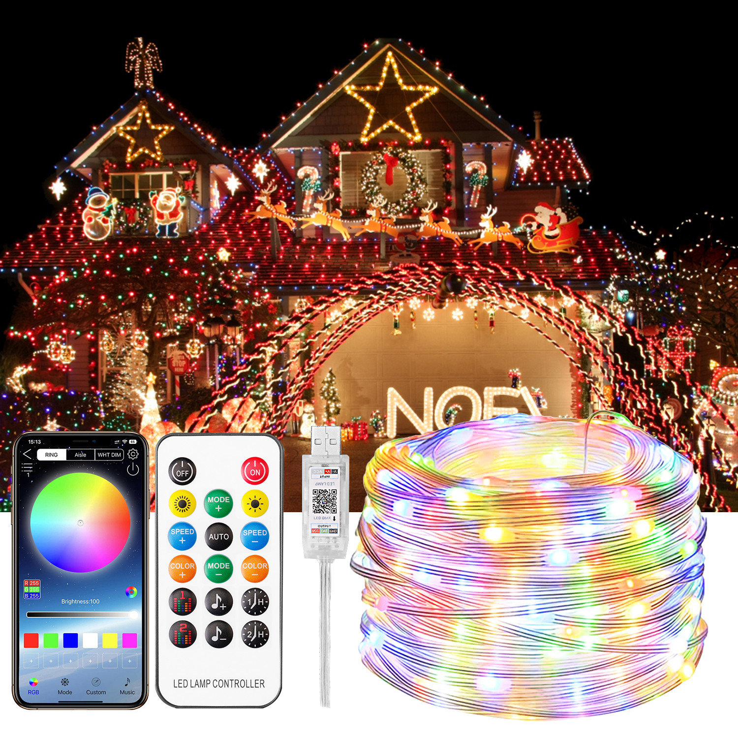 The Holiday Aisle® Kaliel Indoor 1 - Bulb 3.9'' Solar Powered LED Fairy ...