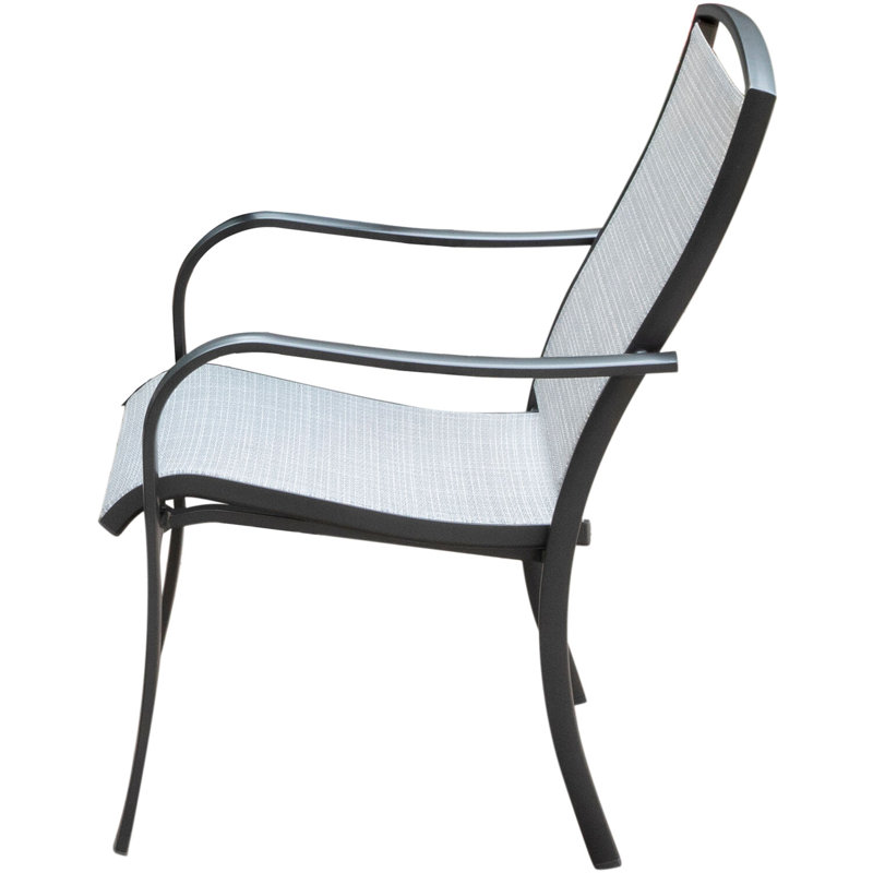 Premium All-Weather Wicker Outdoor Stacking Dining Armchair