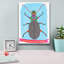 «Herringbone Blister Beetle Mounted» par Hello Angel, art mural sur toile, 20 po x 24 po-509085425