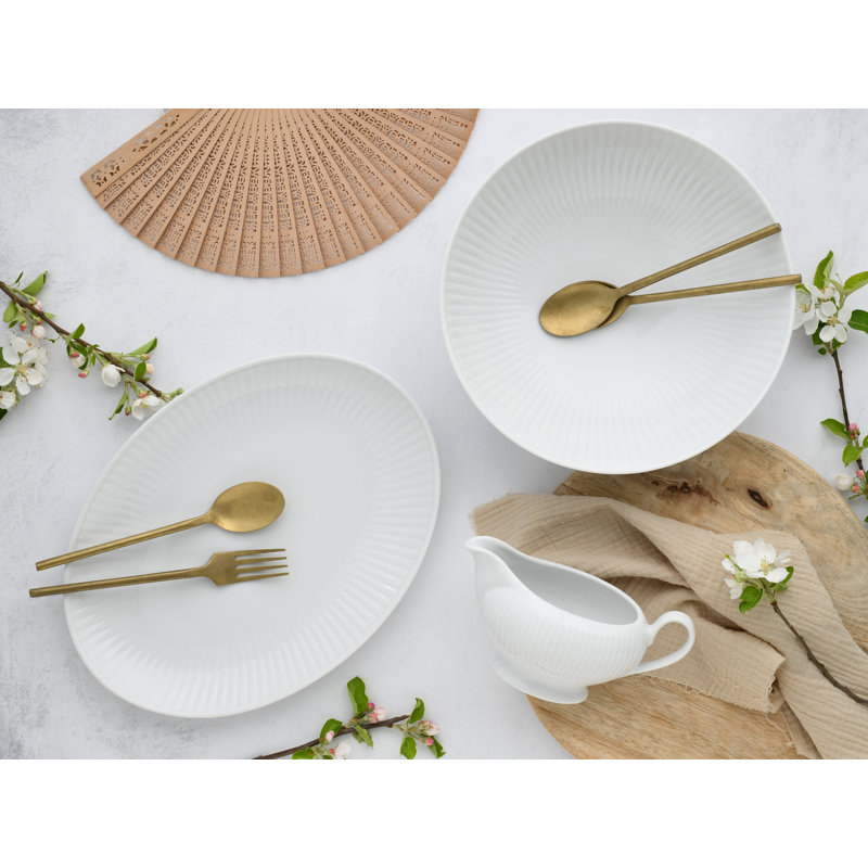 Valencia Piece Porcelain Dinnerware Set