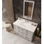Ensemble de meuble-lavabo simple 47,2 po avec miroir Clerence-96930629