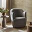 Aurora 26" Wide Swivel Armchair-250318887