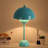 Modern 13.4" Dark Green Flowerpot Table Lamp