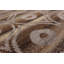 Tapis de zone en laine brune 5 pi 3 po x 7 pi 10 po one-of-kind main-noué la 2010 Grogan