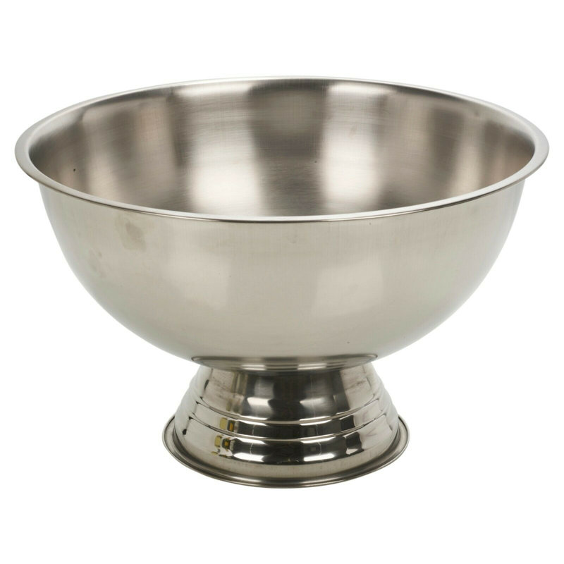 Large Metal Champagne Ice Bowl