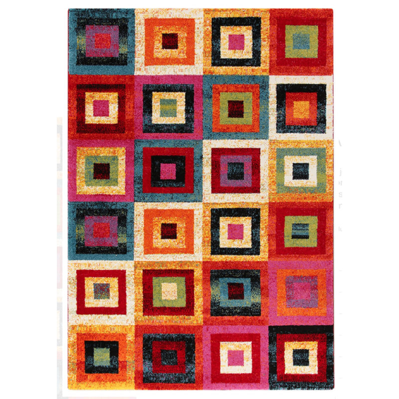 Geometric Flatweave Area Rug, Rectangle 160 x 230cm
