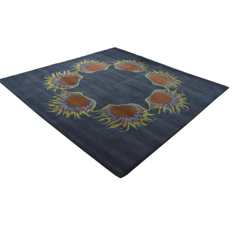 Tapis bleu marine rectangulaire 7 pi Pineland