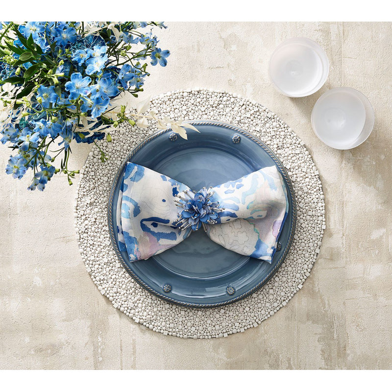 Starburst Napkin Ring, Periwinkle