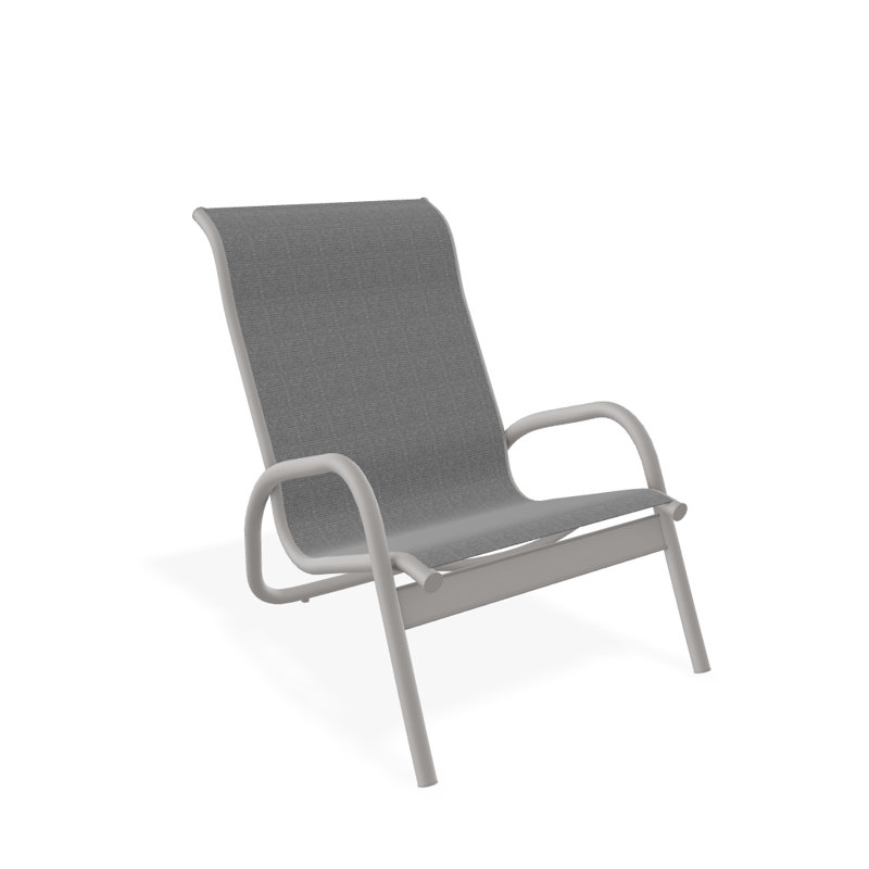 Chaise de jardin Gardenella, Titane Sunbrella®, Gris chaleureux