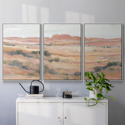 " Southwest Landscape II " 3 - Pieces