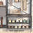 Faun 71" Hall Tree With Storage Bench-106588169