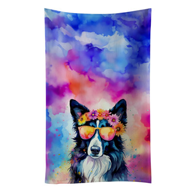 Serviette de cuisine Border Collie Hippie Dawg