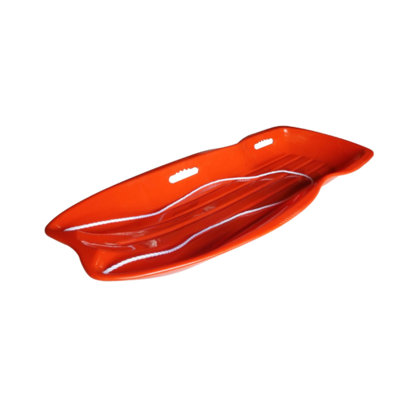 48-Inch Slippery Racer Downhill Toboggan Snow Sled