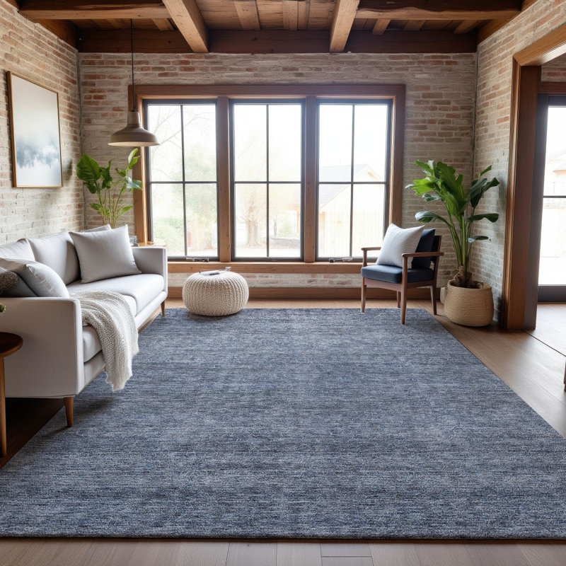 Premium Machine Washable Gurubaksh AMF1163 Modern Rug, Rectangle 9' x 12'