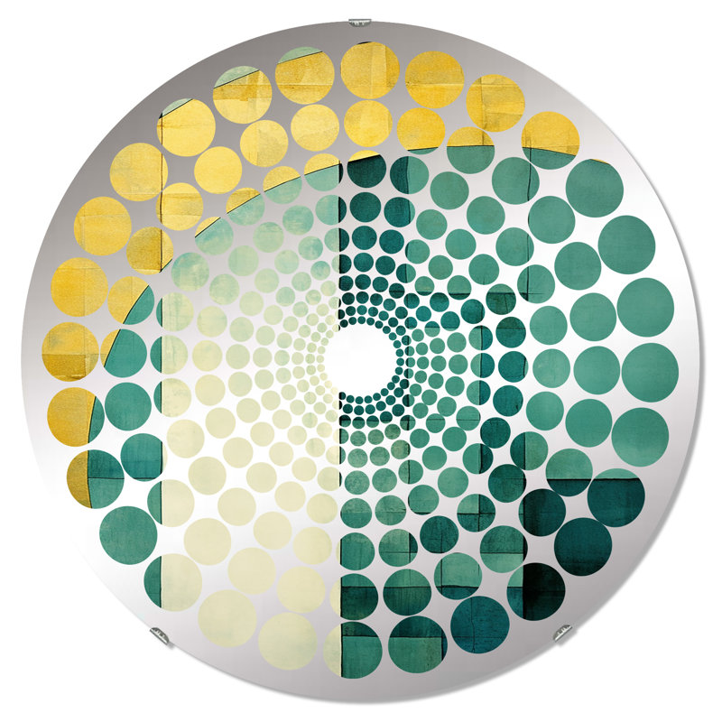 Beqir Circle Mirror, 23.6" x 23.6"