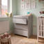 3-Drawer Baby Changing Table with Raised Changing Top-1105432028