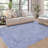 Braided Printed Texture Machine Washable Rug with Rubber Backing for Living Room Non-Slip Dining Room Rug Easy-Cleaning Floor Carpet for Bedroom-2099777371