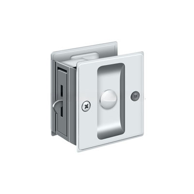 Serrure de poche Deltana SDL25U26, 2-1 / 2 "x 2-3 / 4" en chrome poli