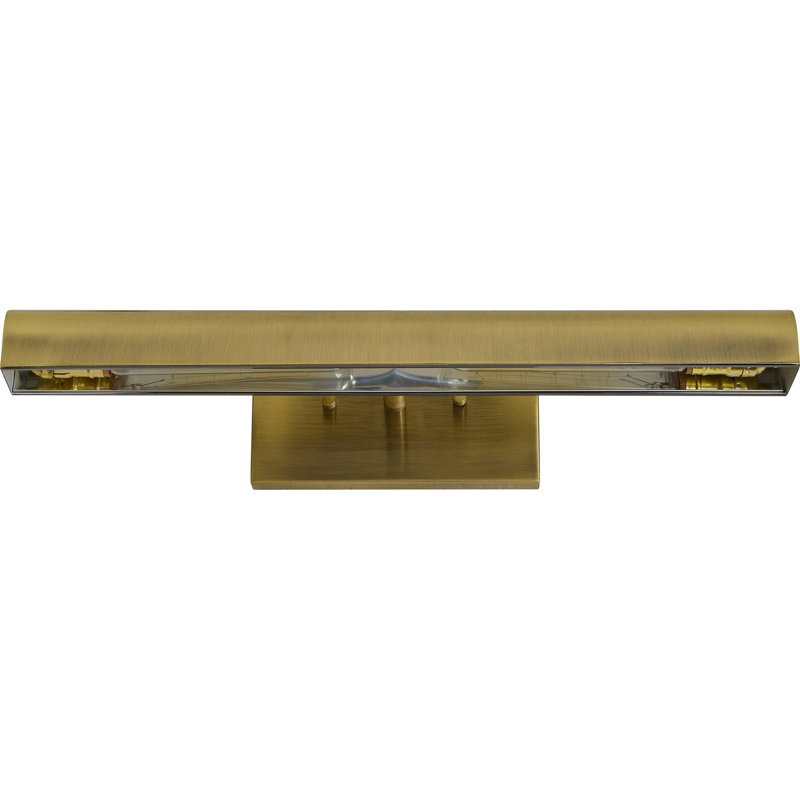 Bechtel Armed Sconce, Brushed Brass