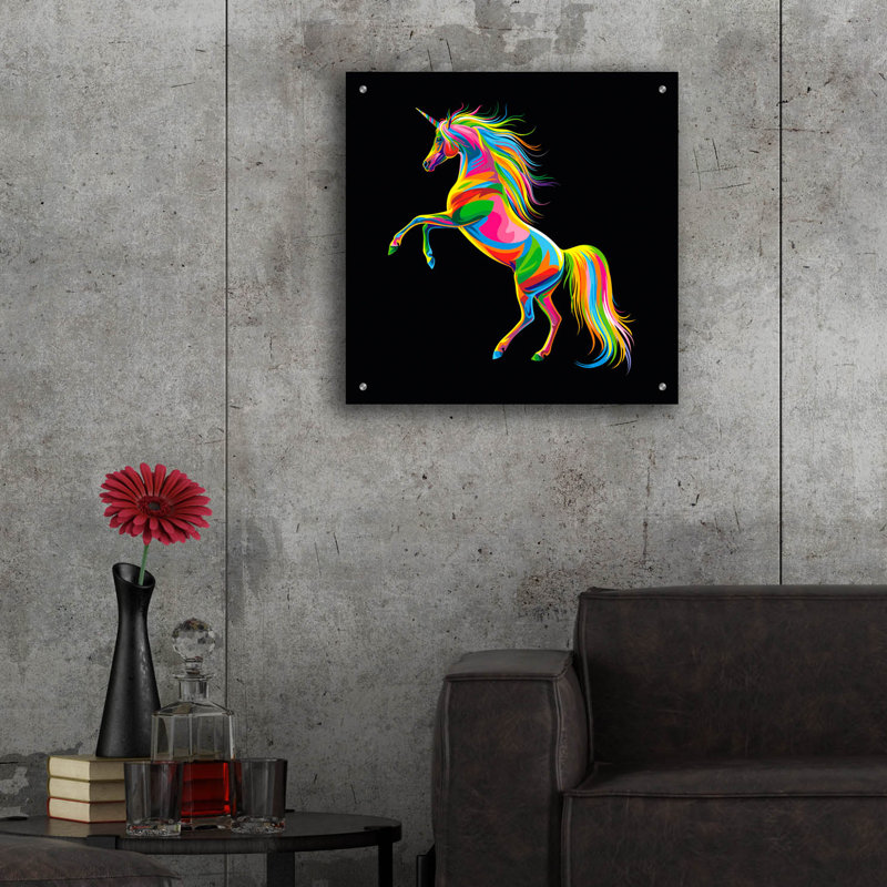 «Unicorn» par Bob Weer, H 24 po x l 24 po