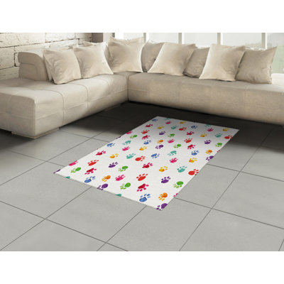Nolia Animal Print Hand Woven Area Rug