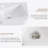 Wall Mounted Bathroom Sink, Rectangle Vessel Sink For Small Bathroom