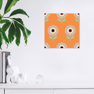 Impression sur toile florale et botanique Pop Garden II