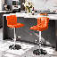 Tabourets de bar pivotants à 360 °, chaises de bar réglables en similicuir pour bar de cuisine ou de maison-1003956042-1003956034