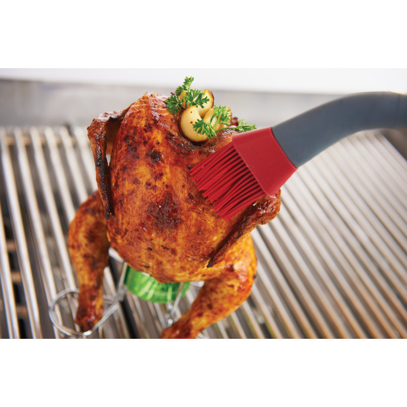Rôtissoire à poulet chromée 7,28 po GrillPro