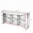 Bookcase MDF 1 Piece Bookcase Brown Versatile Design