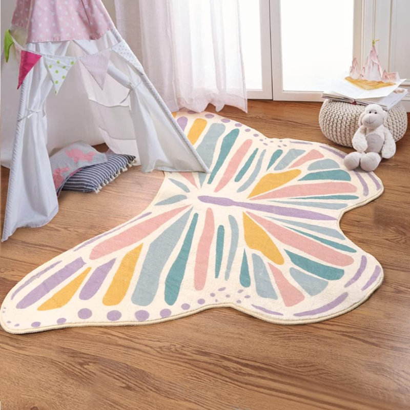 Tapis en laine Novelty Geomar, Nouveauté 3 pi x 4 pi