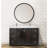 61 Inch Cultured Marble Vanity Top, Two Sinks with Backsplash, White