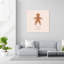 «Merry Gingerbread Man Abstract Contemporary Landscape Nature», reproduction d'art mural-1791809714