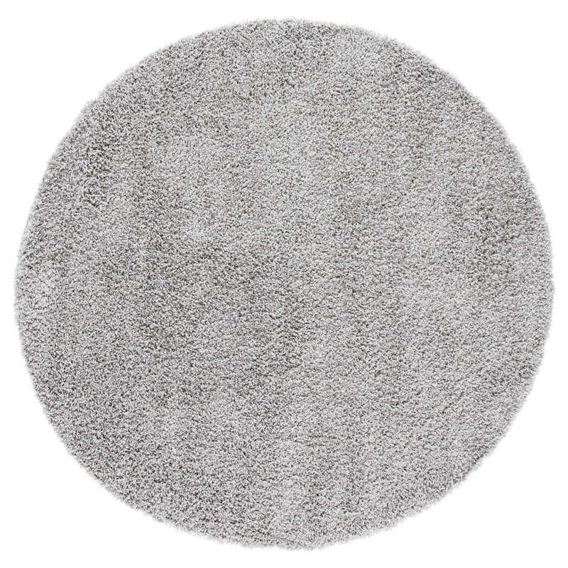 Tapis gris, Rond 5 pi 3 po