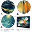 «Moonlight Saiboat Horizon III - Bateau à voile, art mural»-364170814-364170811