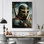 «The Crusader Path To The Saint» - Armée, art mural