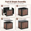 Boîte de rangement extérieure en résine - Embossage de grain de bois authentique-138476558-137991618