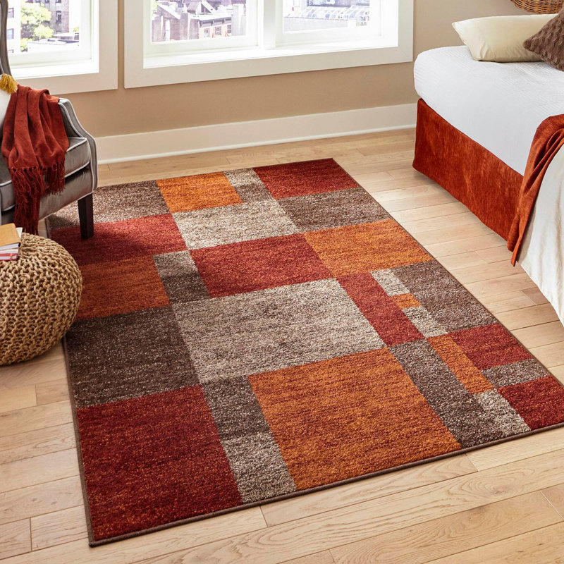 Tapis brun foncé Alair, Rectangle 10 pi x 13 pi