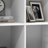 71" Tall Storage Cabinet with Movable Storage Shelves