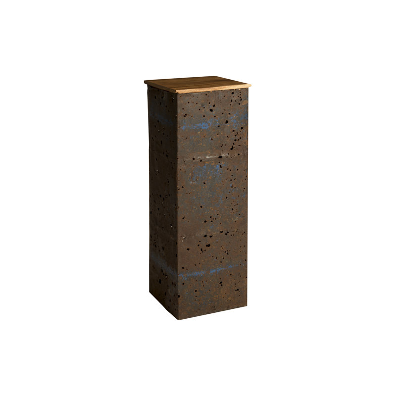 Crumpled Oil End Table