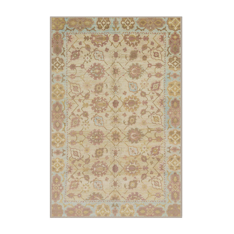 Abstract Indoor Rug, Rectangle 4' x 6'