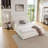 Upholstered Bed - Queen Size - Cream Boucle Performance Fabric