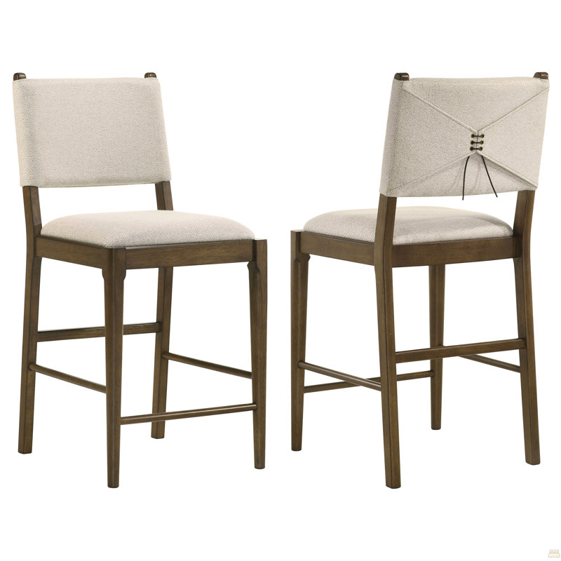 Ensemble de 2 chaises d'appoint Crispin Brown