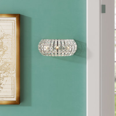 Danii Steel Flush Mounted Sconce